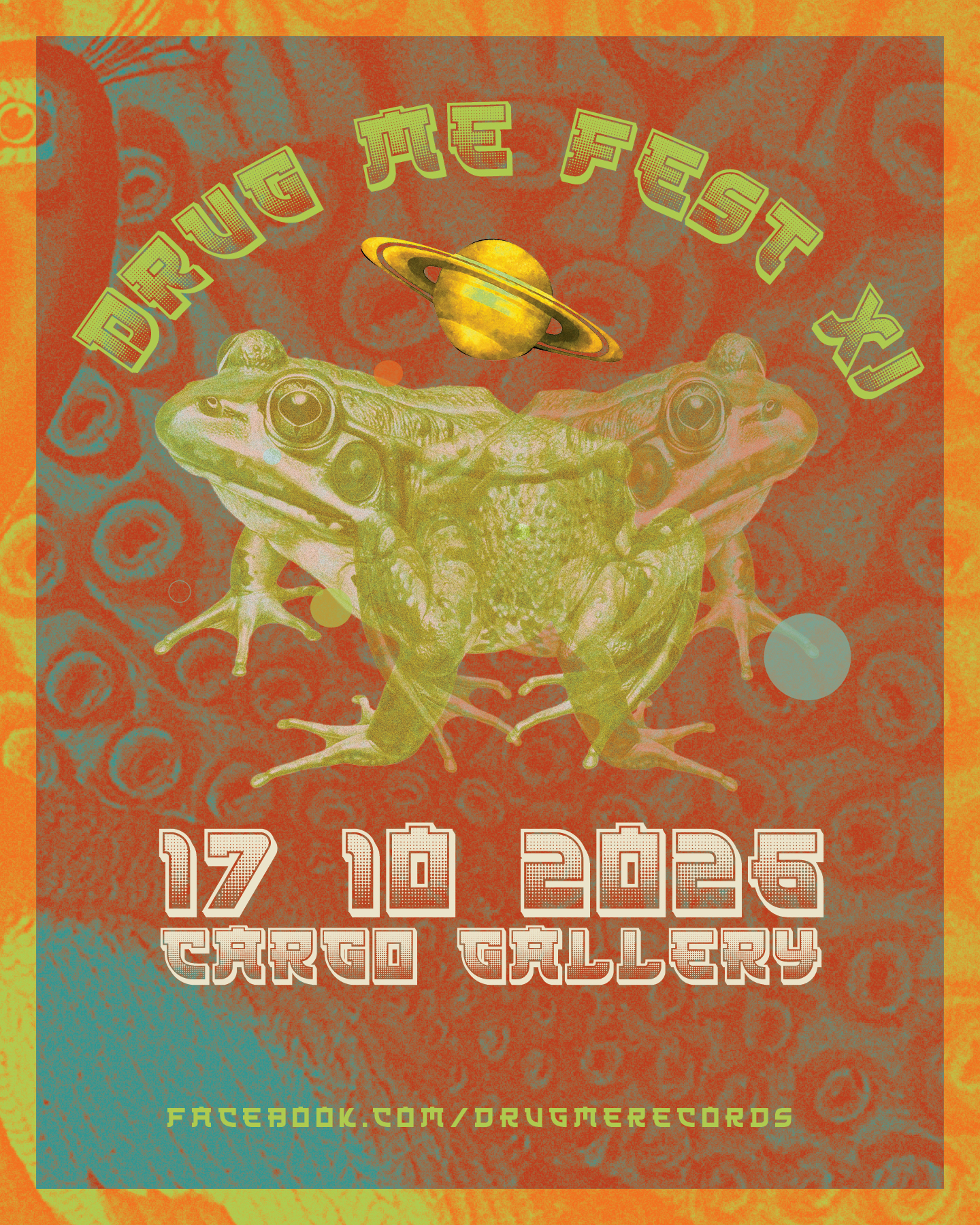 Drug Me Fest XI Poster